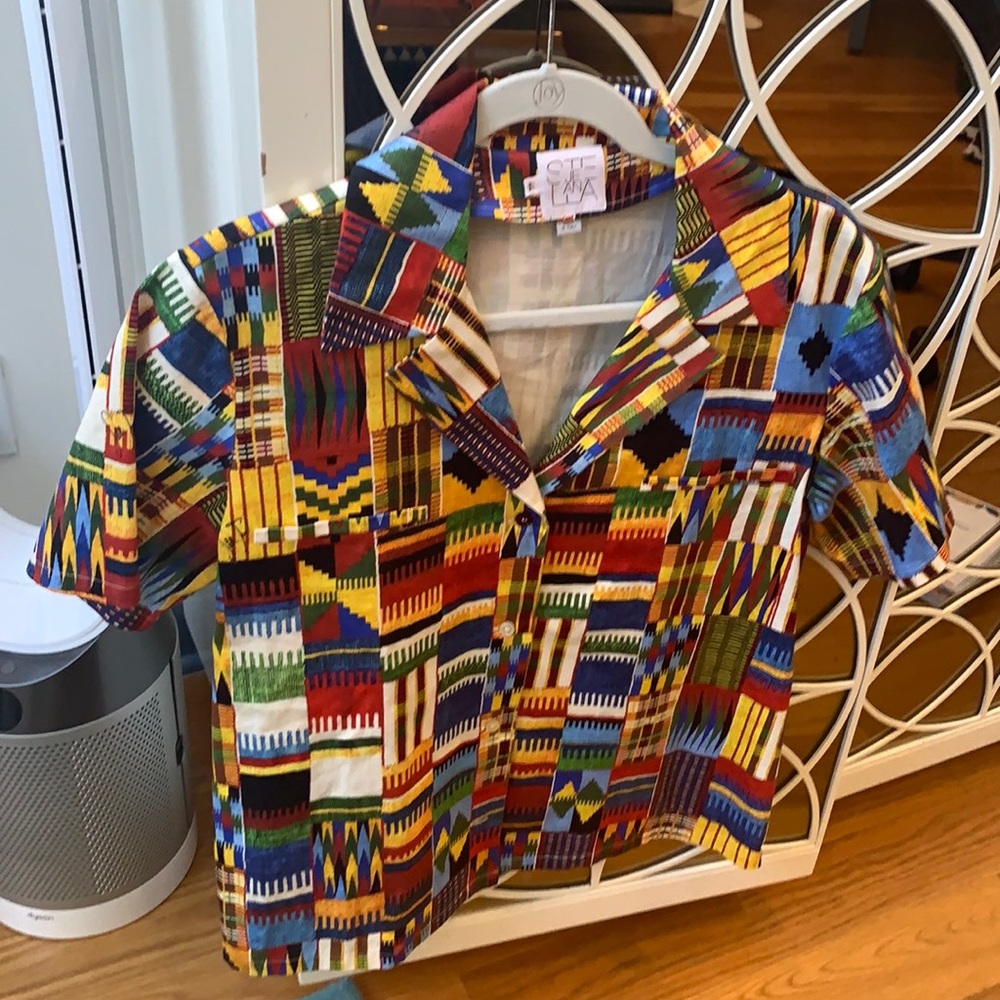Stella Jean Button Up Shirt